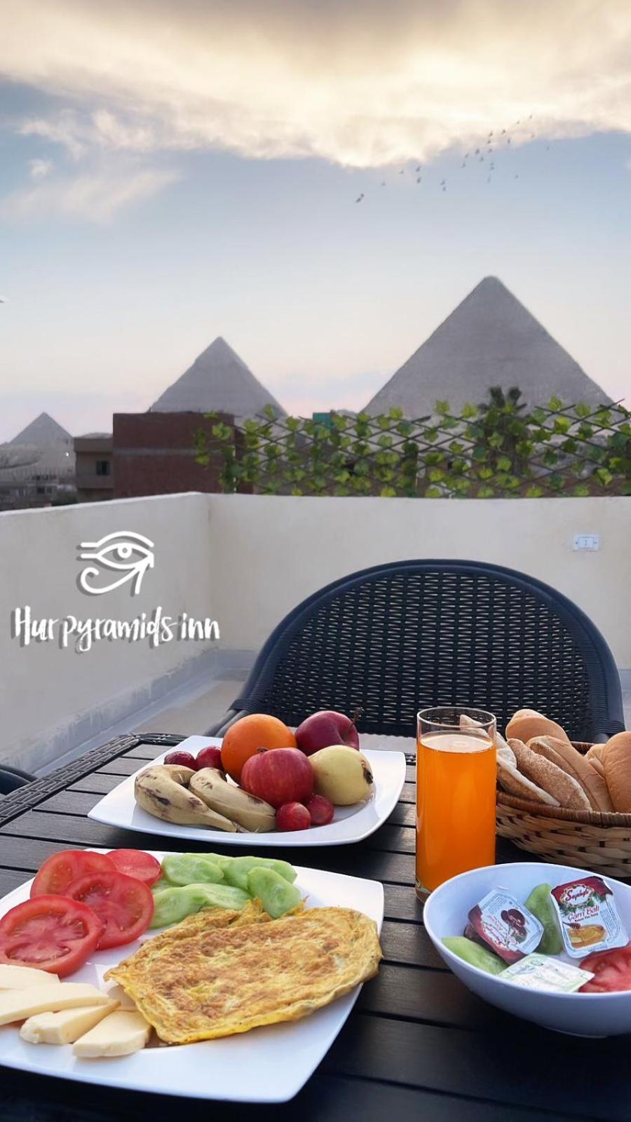 Hur Pyramids Land Inn Kafrat al Jabal Экстерьер фото