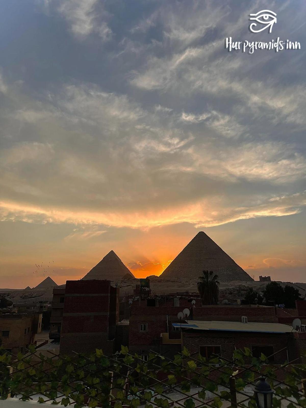 Hur Pyramids Land Inn Kafrat al Jabal Экстерьер фото