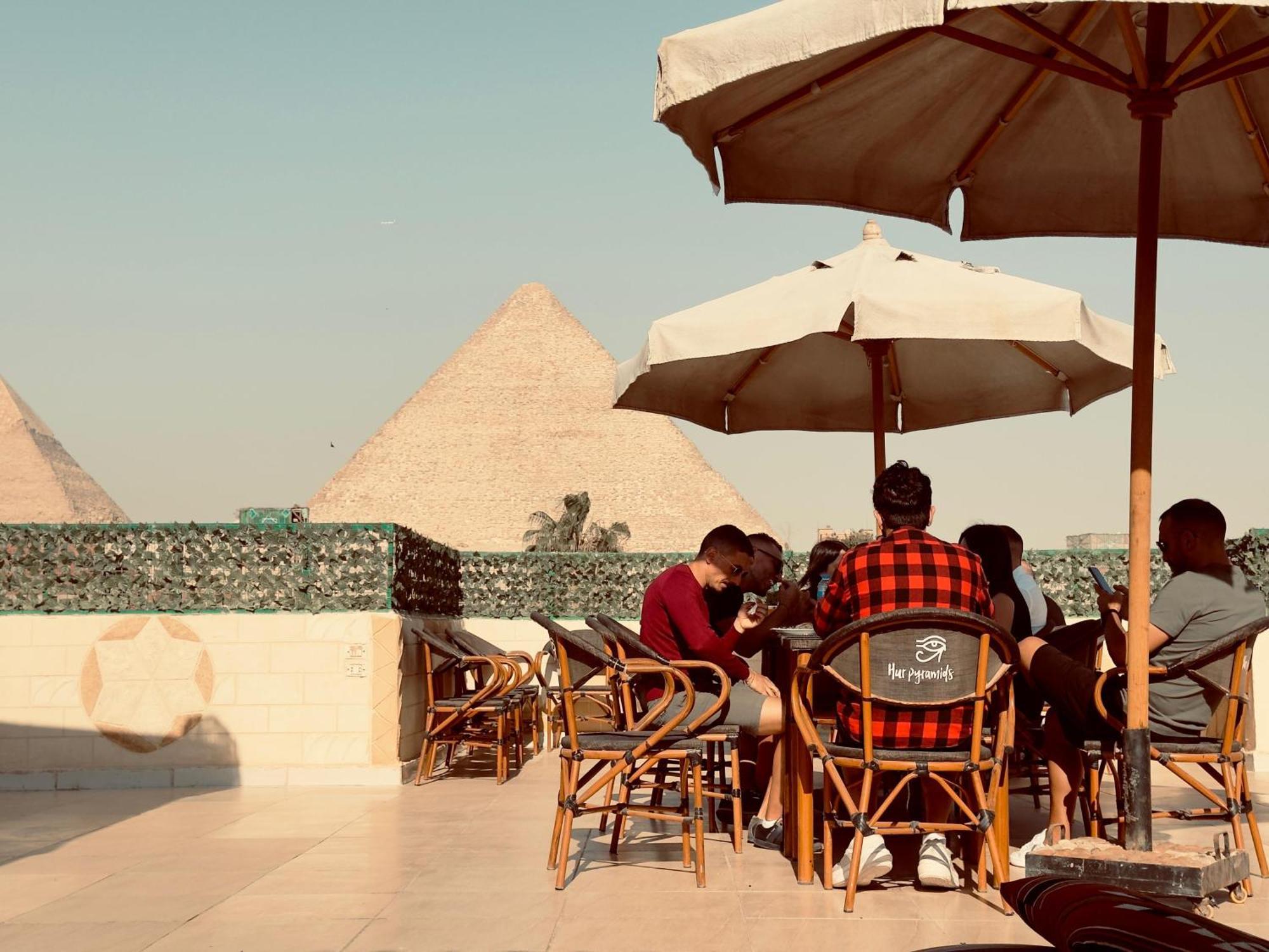 Hur Pyramids Land Inn Kafrat al Jabal Экстерьер фото