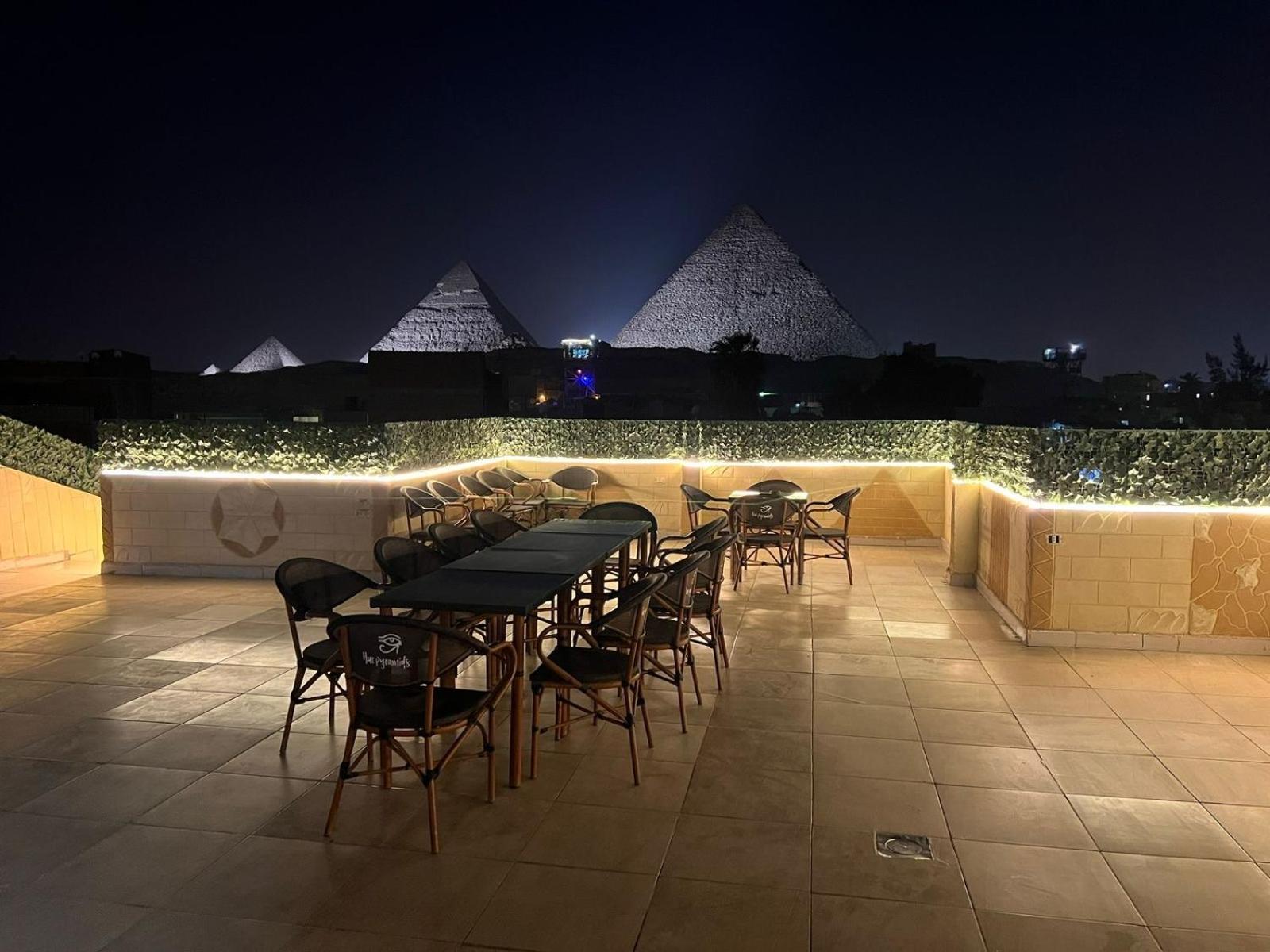 Hur Pyramids Land Inn Kafrat al Jabal Экстерьер фото
