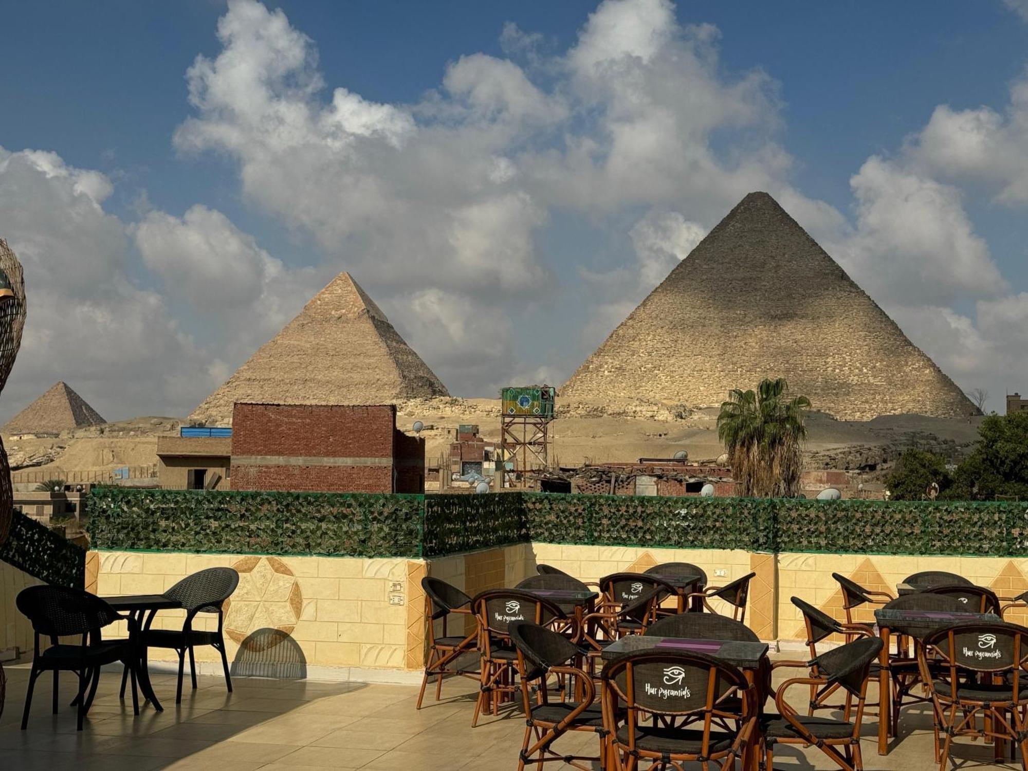 Hur Pyramids Land Inn Kafrat al Jabal Экстерьер фото