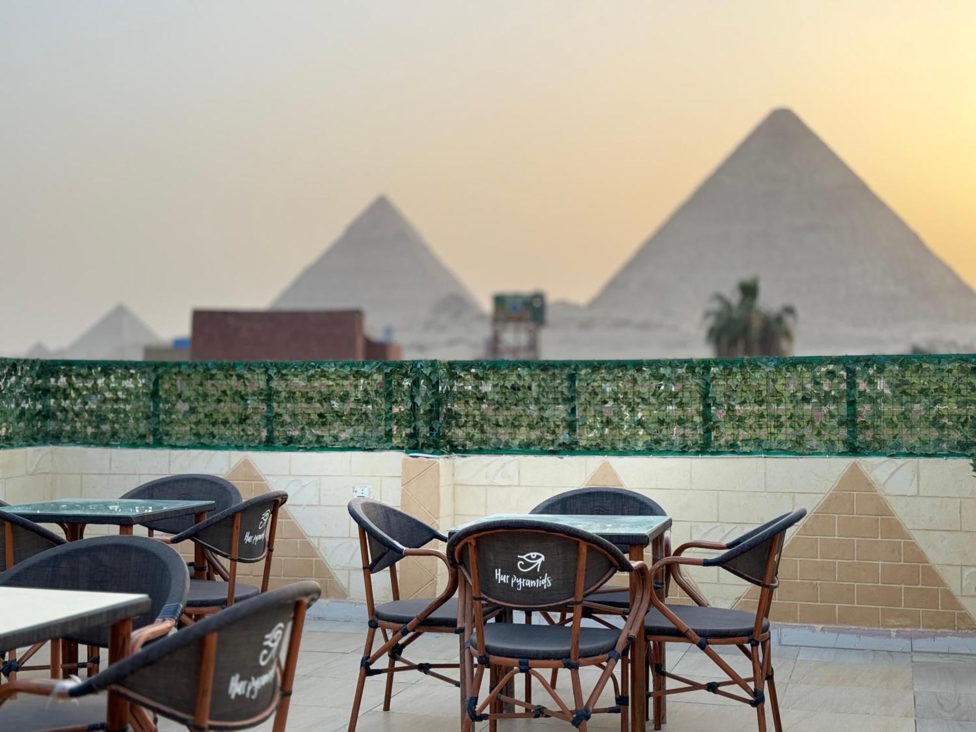 Hur Pyramids Land Inn Kafrat al Jabal Экстерьер фото