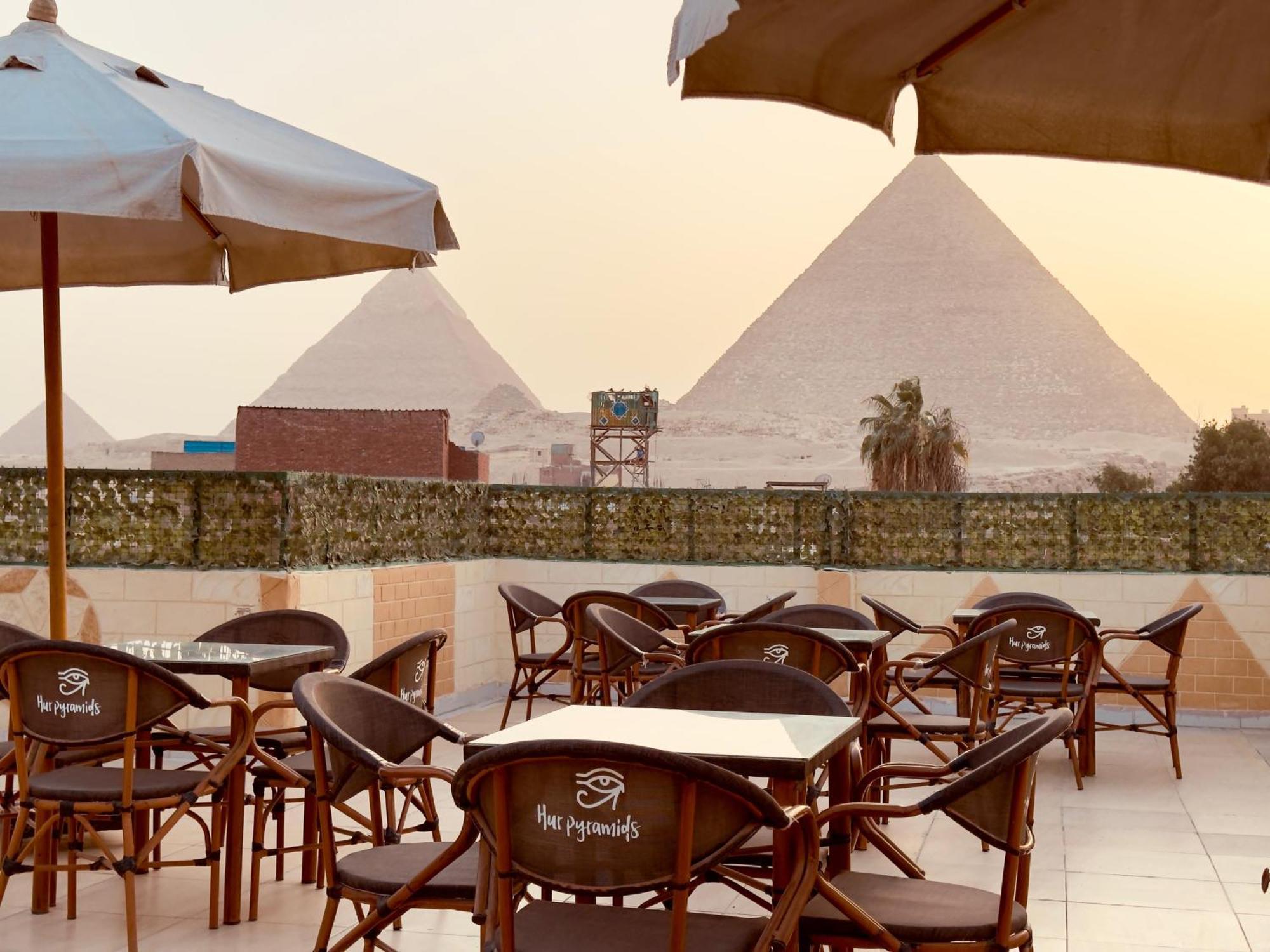 Hur Pyramids Land Inn Kafrat al Jabal Экстерьер фото